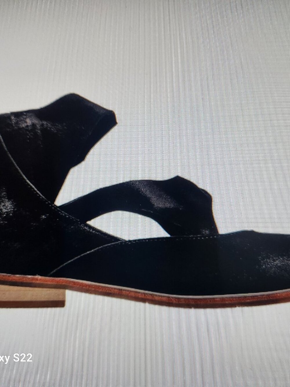 Antelope "Lilana" K11 Black Oiled suede flats. NIB. Size EU 38/US 7-7.5
